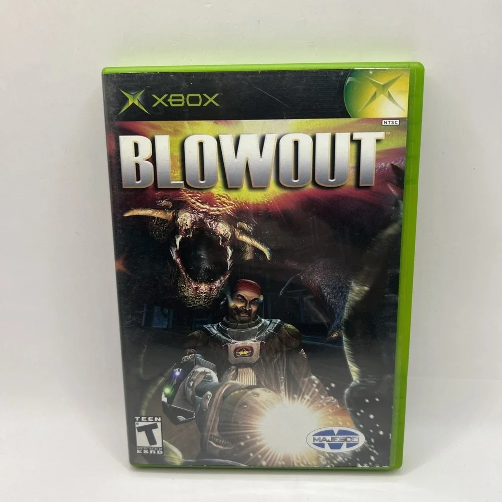 BlowOut (Microsoft Xbox, 2003) CIB With Manual